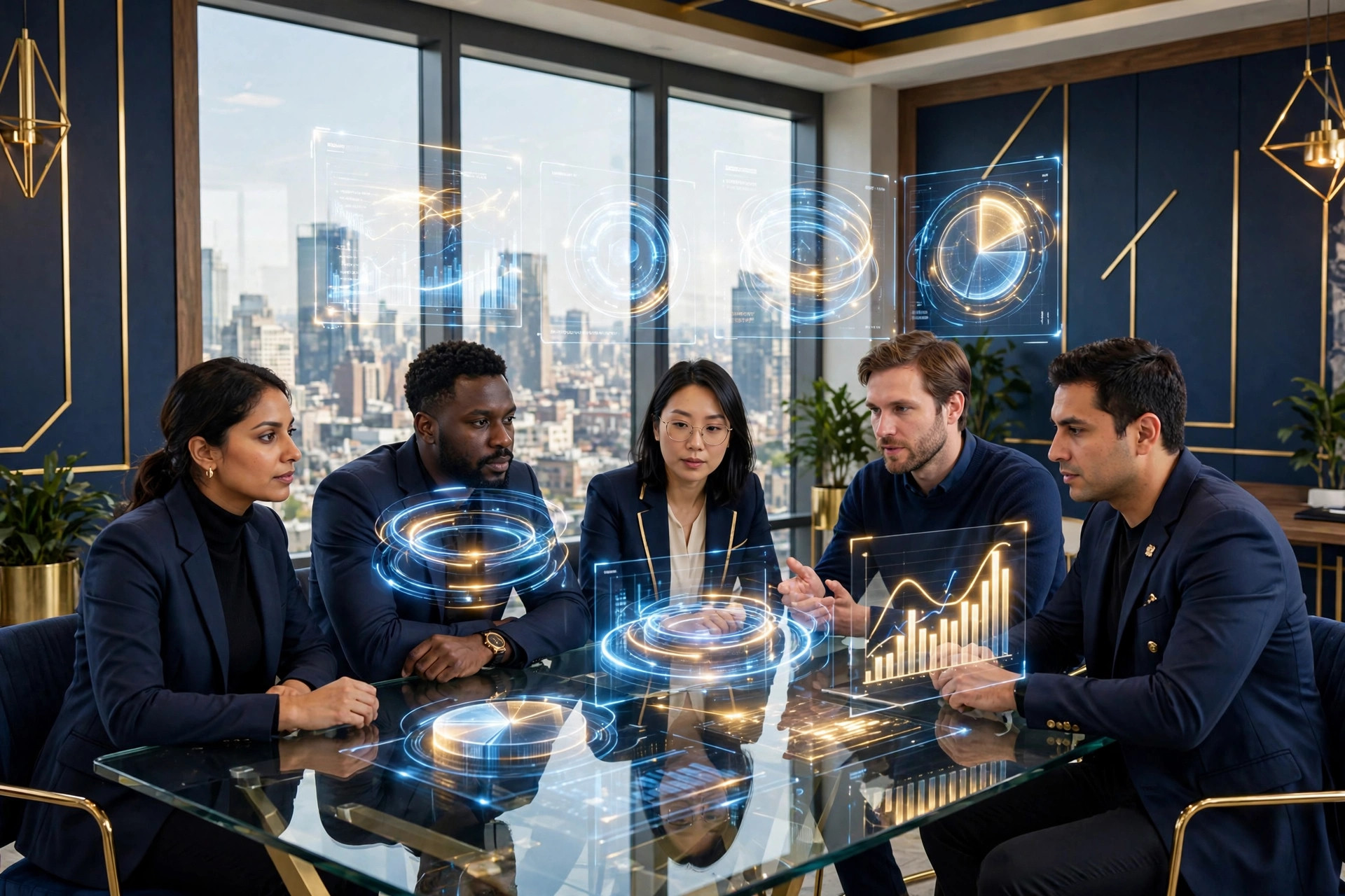 FinVision AI team — fintech engineers and financial domain experts